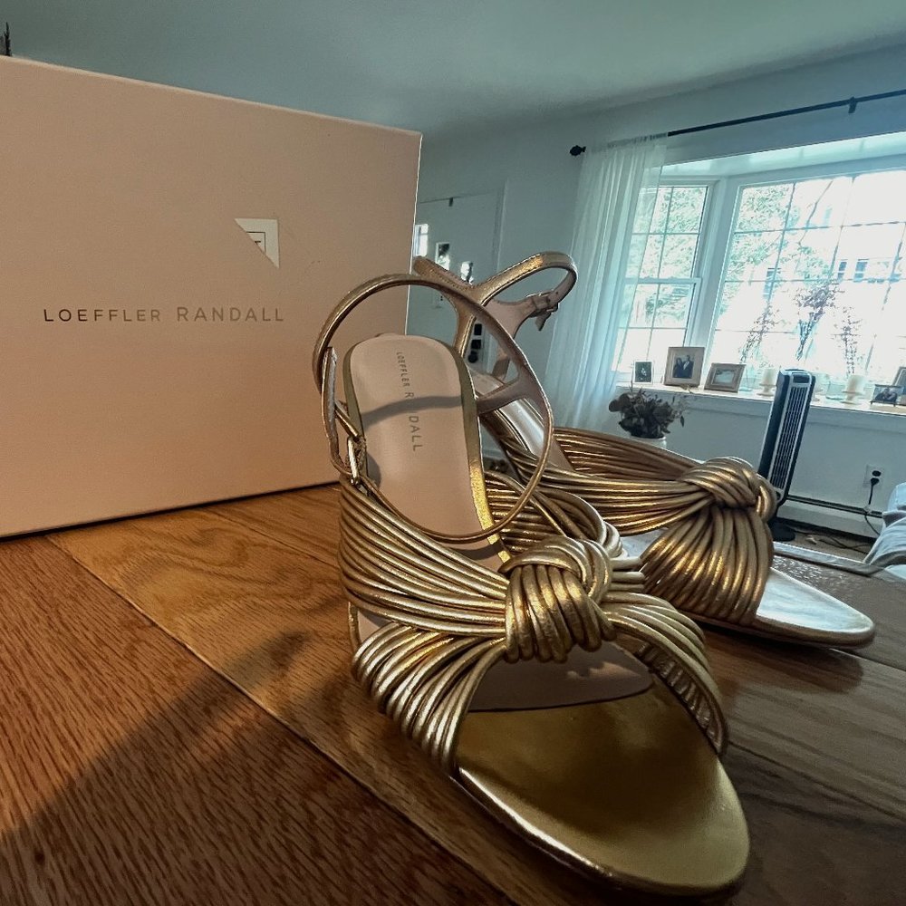 Loeffler Randall CECE GOLD KNOT HEEL